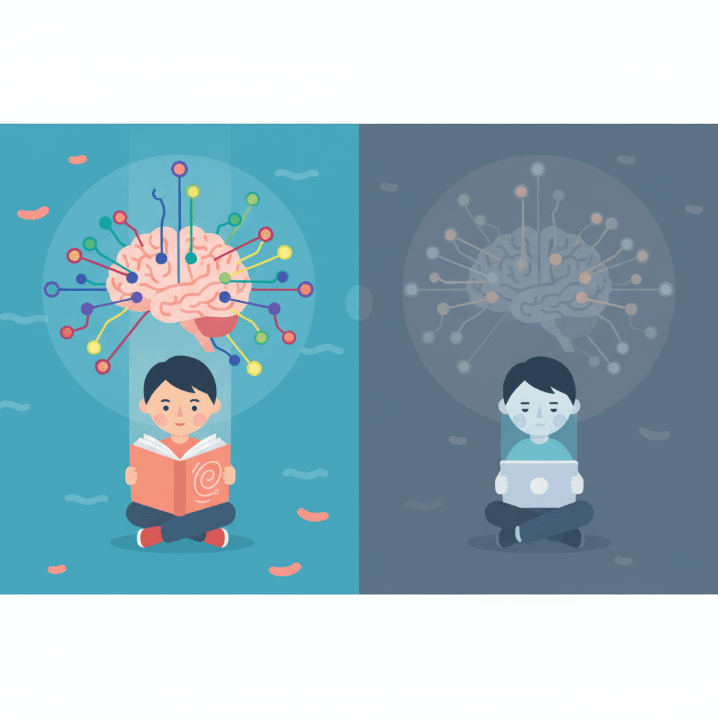 How Reading Builds Your Child's Brain While Screens Break Connections